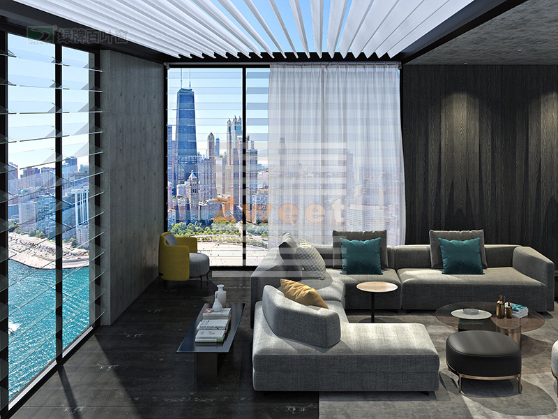 陽(yáng)臺(tái)玻璃百葉陽(yáng)光房